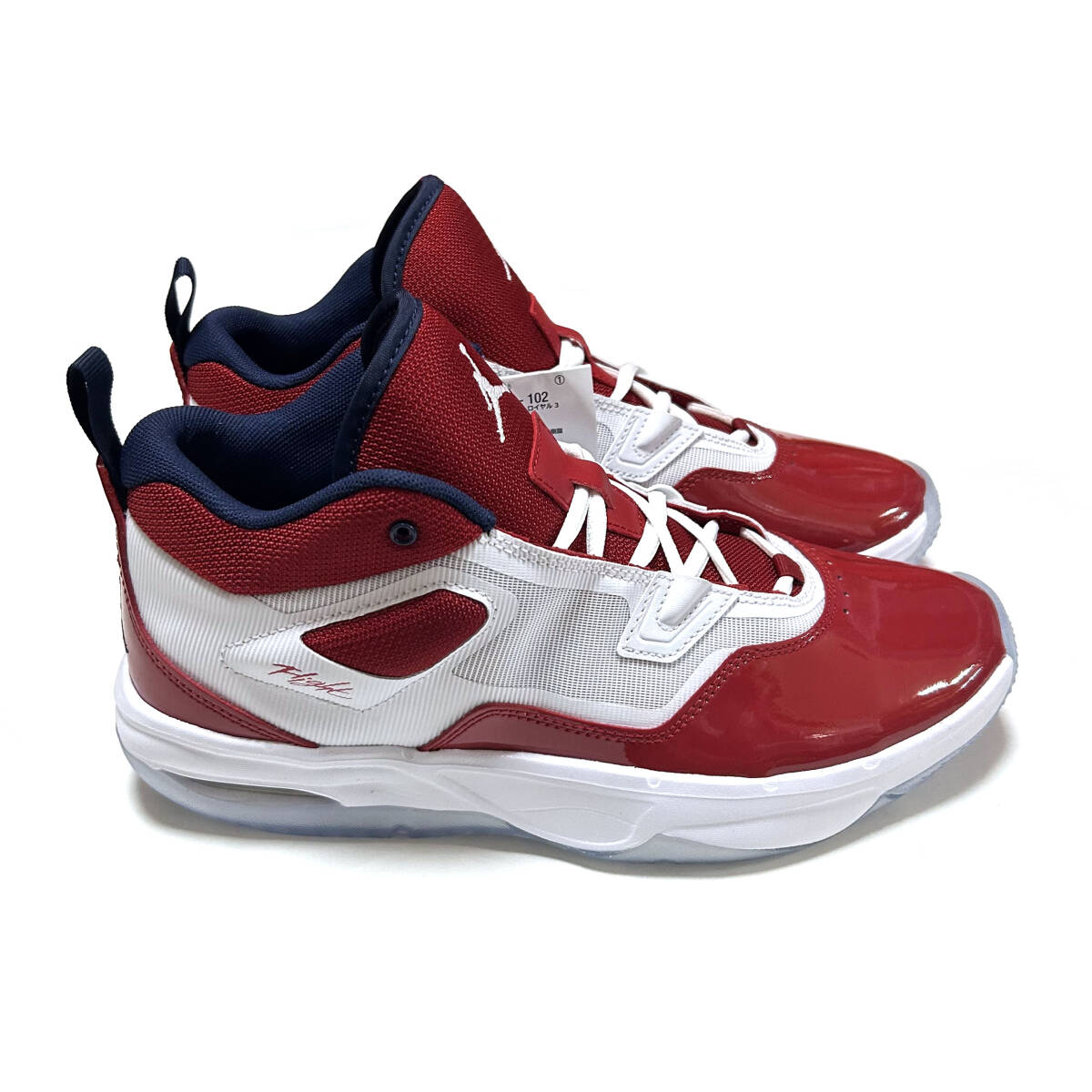 新品 箱あり 28㎝ ナイキ ジョーダン ステイロイヤル3 レッド ホワイト Nike Jordan Stay Loyal 3 エアジョーダン 4 FB1396-102 AJ4_画像3