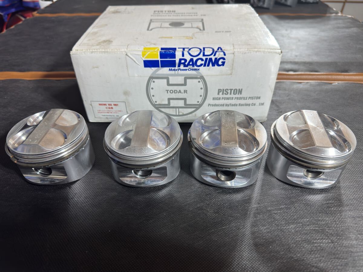TODA 戸田 トダ ピストン 4個 EK9 EK4 EG6 EF9 DC2 シビック インテグラ　タイプR B16A B16B B18C SPOON 無限_画像1