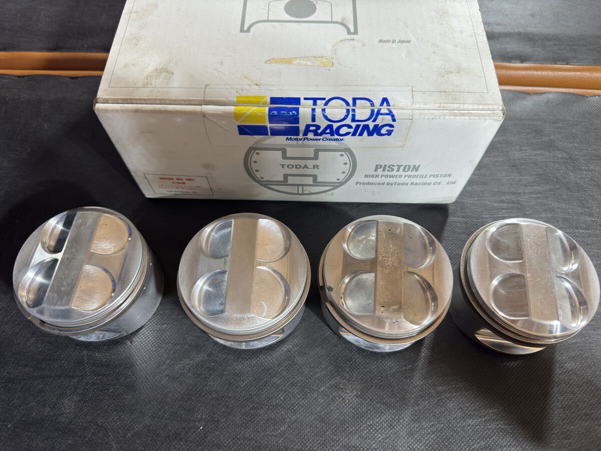 TODA 戸田 トダ ピストン 4個 EK9 EK4 EG6 EF9 DC2 シビック インテグラ　タイプR B16A B16B B18C SPOON 無限_画像2