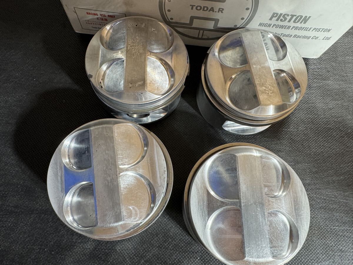 TODA 戸田 トダ ピストン 4個 EK9 EK4 EG6 EF9 DC2 シビック インテグラ　タイプR B16A B16B B18C SPOON 無限_画像4