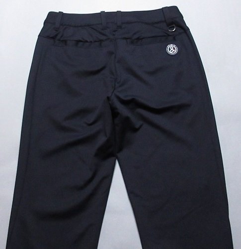 新品 アンパスィ/and per se ゴルフ　春/秋 ストレッチ エアロスウェットパンツ/レター\600/定価14850円/M(68-74)/ネイビー_画像4