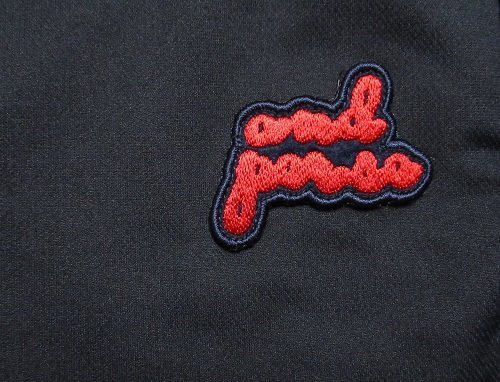 新品 アンパスィ/and per se ゴルフ　春/秋 ストレッチ エアロスウェットパンツ/レター\600/定価14850円/M(68-74)/ネイビー_画像6