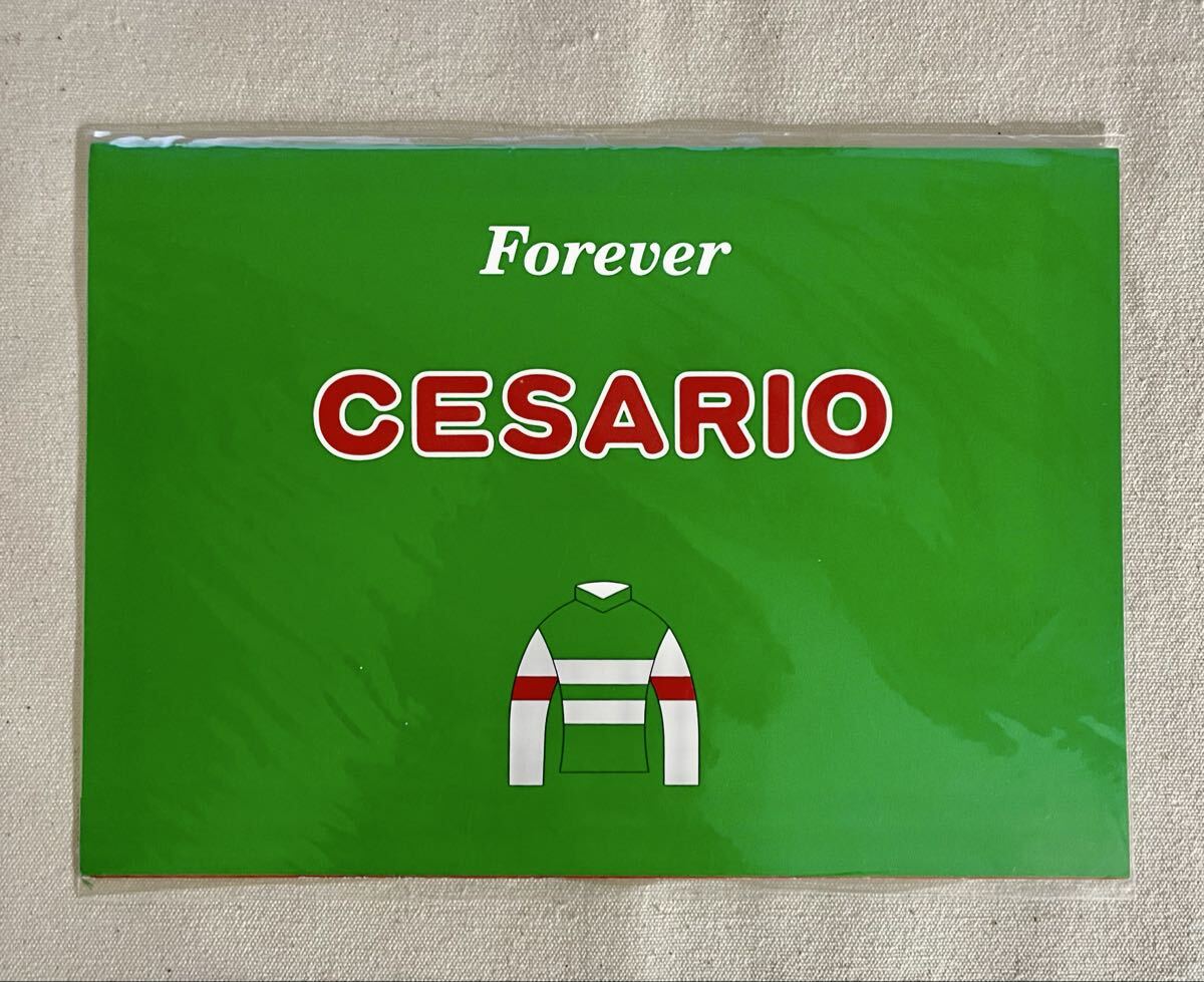 JRA テレカ 2枚組 引退記念 Forever シーザリオ 未開封 ウマ娘 _画像1