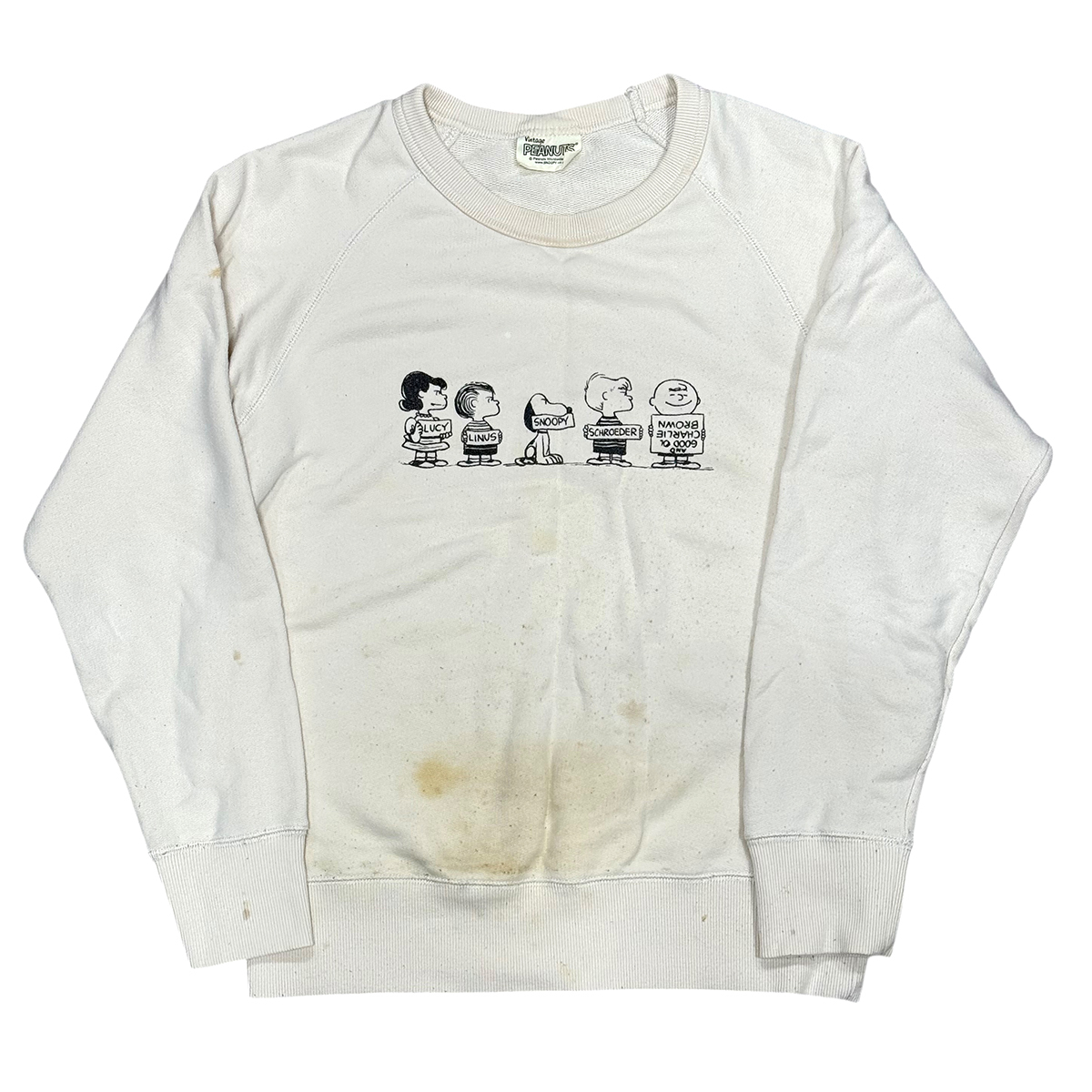 Vintage peanuts PEANUTS スヌーピー トレーナー/スウェット 表記サイズ150_画像1