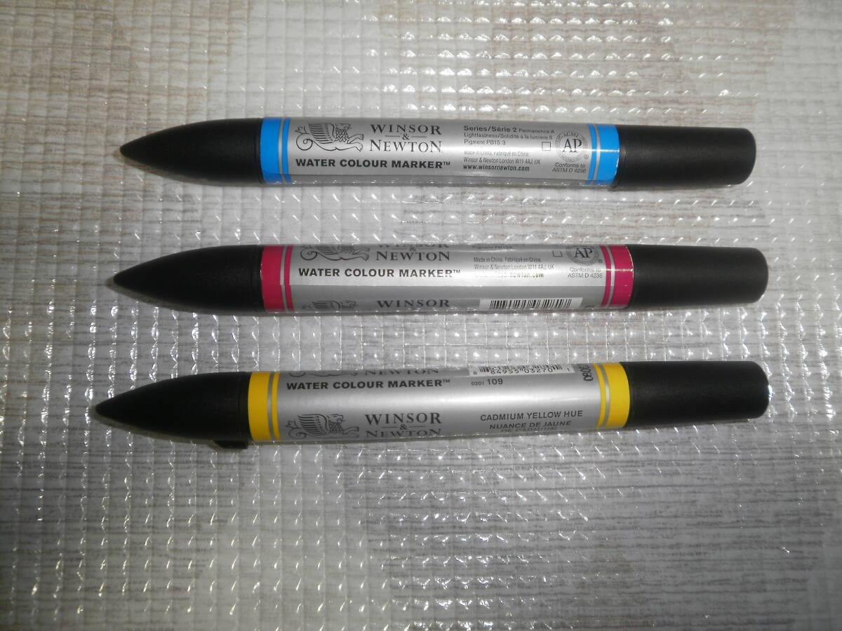 ＊透明水彩絵の具・他　　（新品にて購入後の使い掛け中古品）_画像6