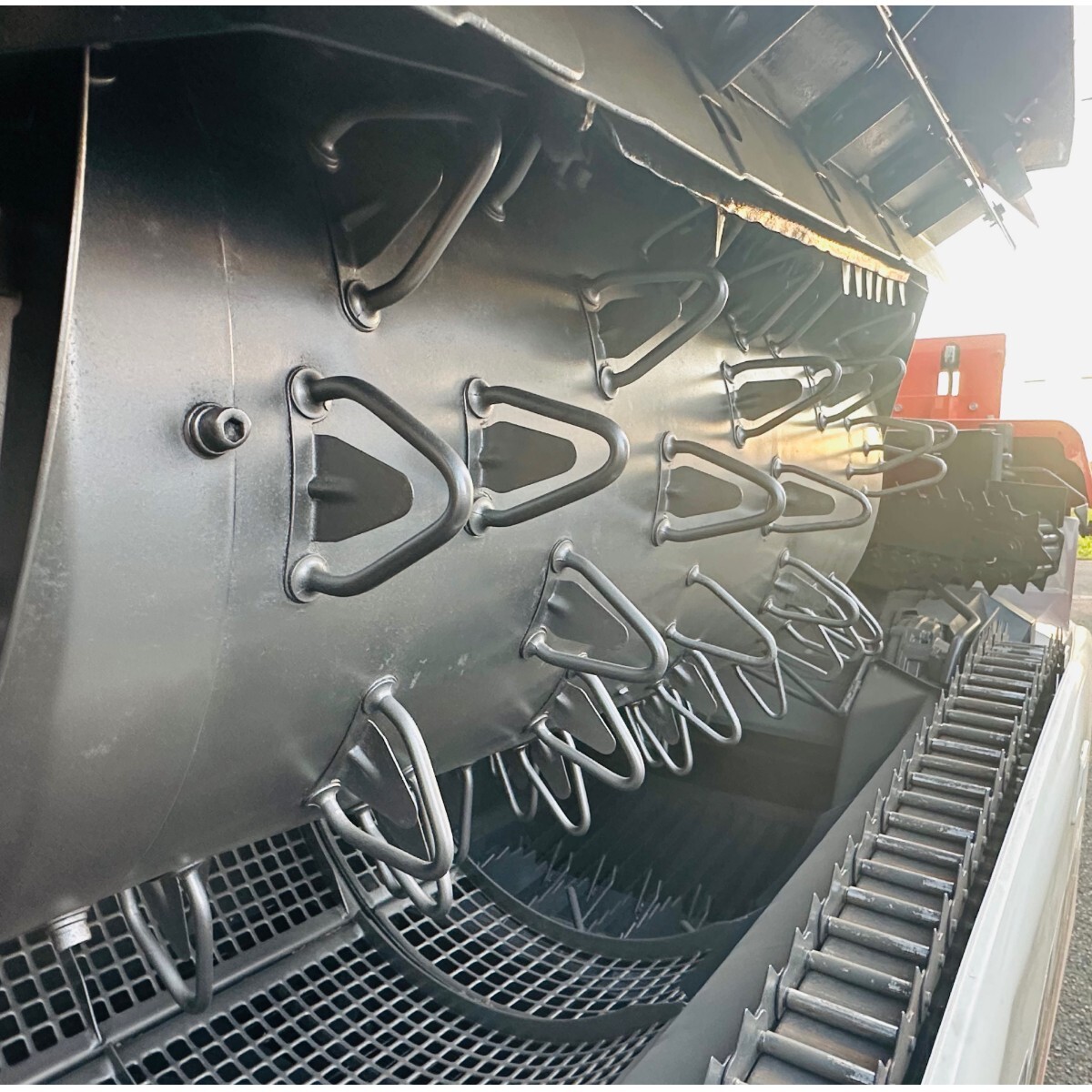 クボタコンバインER329 使用時間282h 29馬力　3条刈　デバイダー付き　4PC_画像9