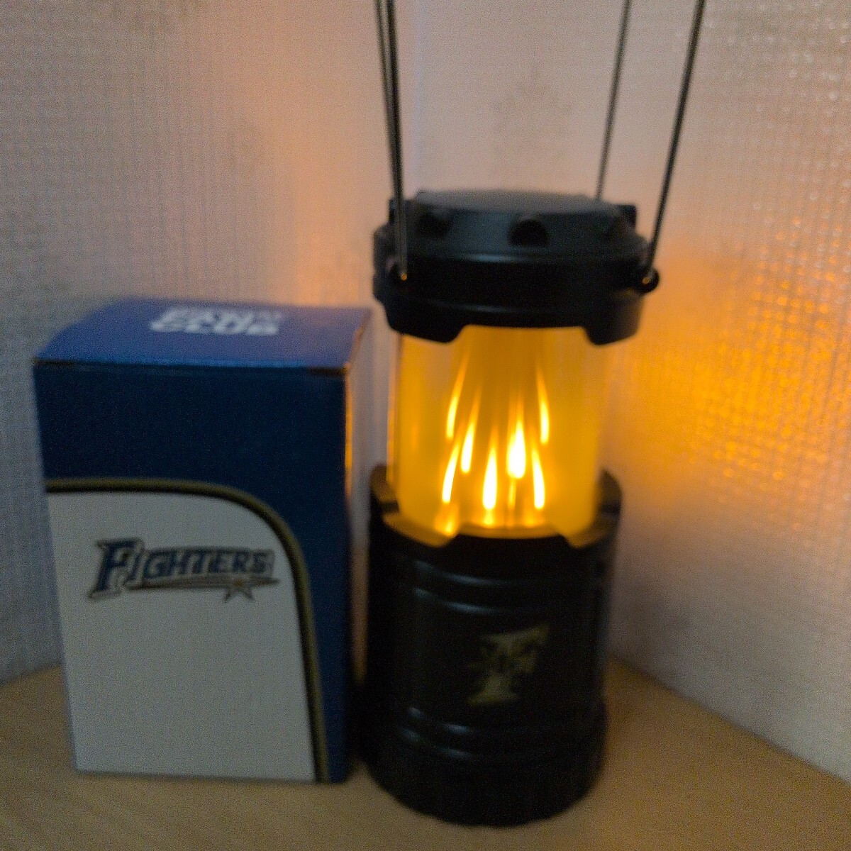 ★ファイターズグッズ★ランタン★ファンクラブ特典★2WAYランタン★FIGHTERS★箱付き★通電確認済み★美品★日本ハムファイターズ★札幌★_画像1