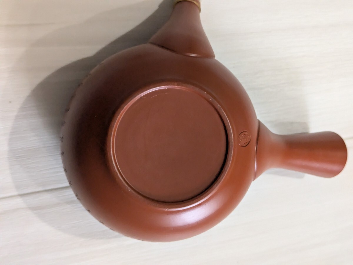 ☆常滑焼☆急須☆柏陽☆煎茶道具☆朱泥☆美品☆札幌☆北海道☆_画像3