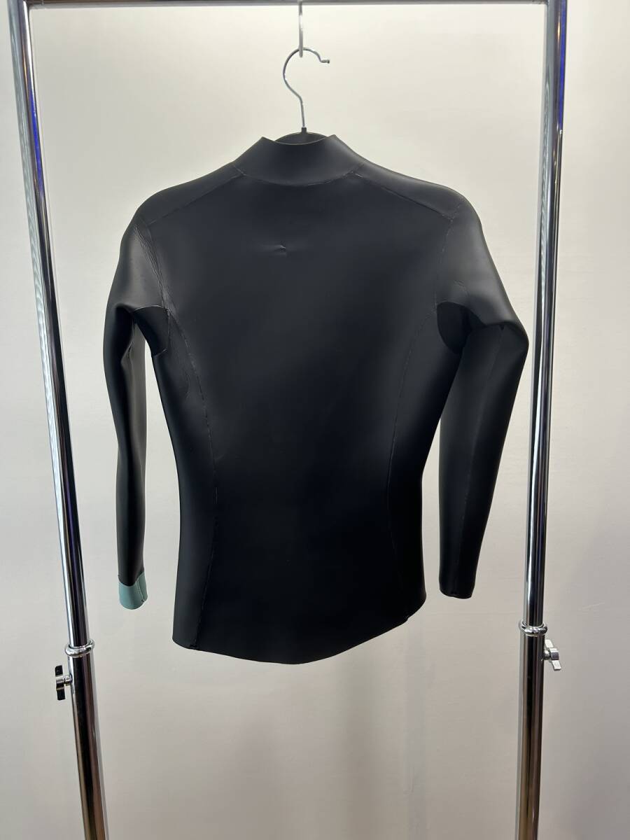 ウェットスーツ MBサイズ スキン ロングジョン＆タッパー セット 3mm レディース ジャケット ラバー クラシック 2ピース サーフィン_画像3