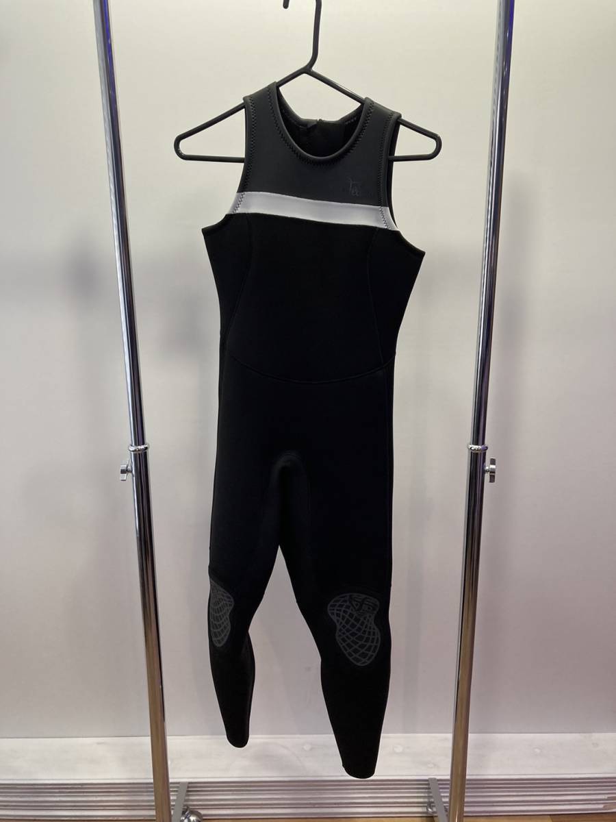 ウェットスーツ MBサイズ タッパー＆ロングジョンセット 3mm レディース スキン ジャージ 2ピース ウエットスーツ サーフィン SUP_画像3