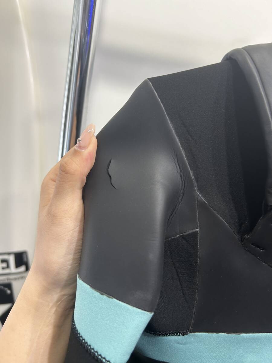 ウェットスーツ Sサイズ フルスーツ 3mm レディース スキン&ジャージ チェストジップ ノンジップ ウエットスーツ サーフィン_画像4