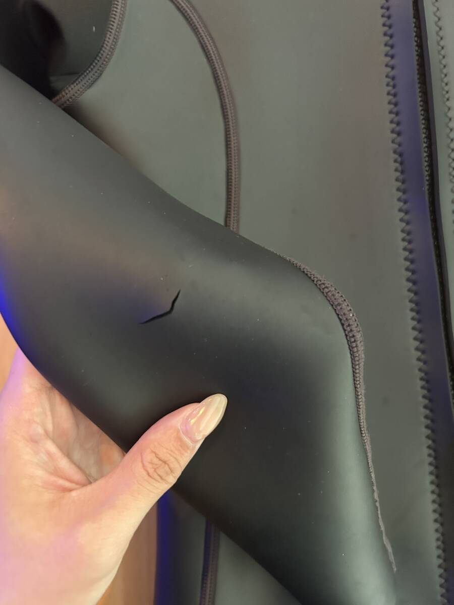ウェットスーツ　MLサイズ タッパー2.5mm レディース スキン ラバー ジャケット サーフィン SUP ダイビング シュノーケリング_画像6