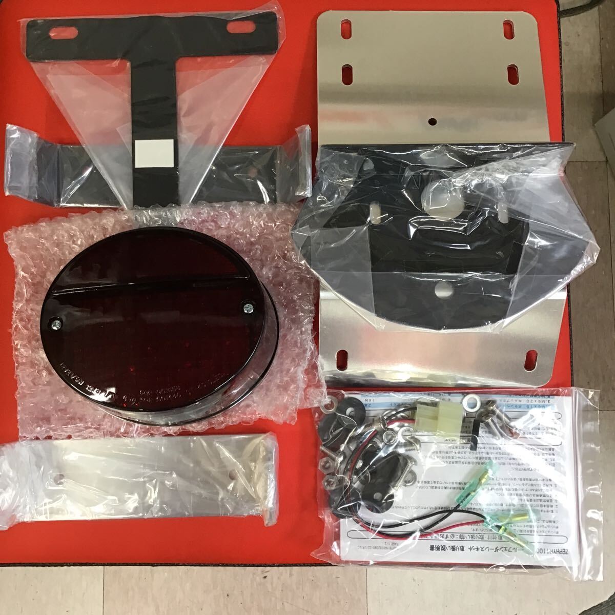 管理番号3007 POSH Faith ポッシュフェイス POSH Faith ZEPHYR1100 LEDZ2テールFレス D.RD_画像1