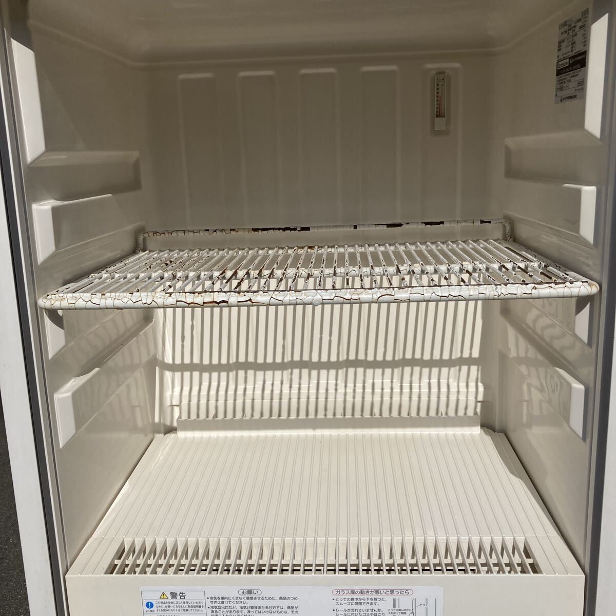 【福岡発】ホシザキ小型冷蔵ショーケース　W630×D450×H1000mm SSB-63AT 118L 業務用 中古_画像6