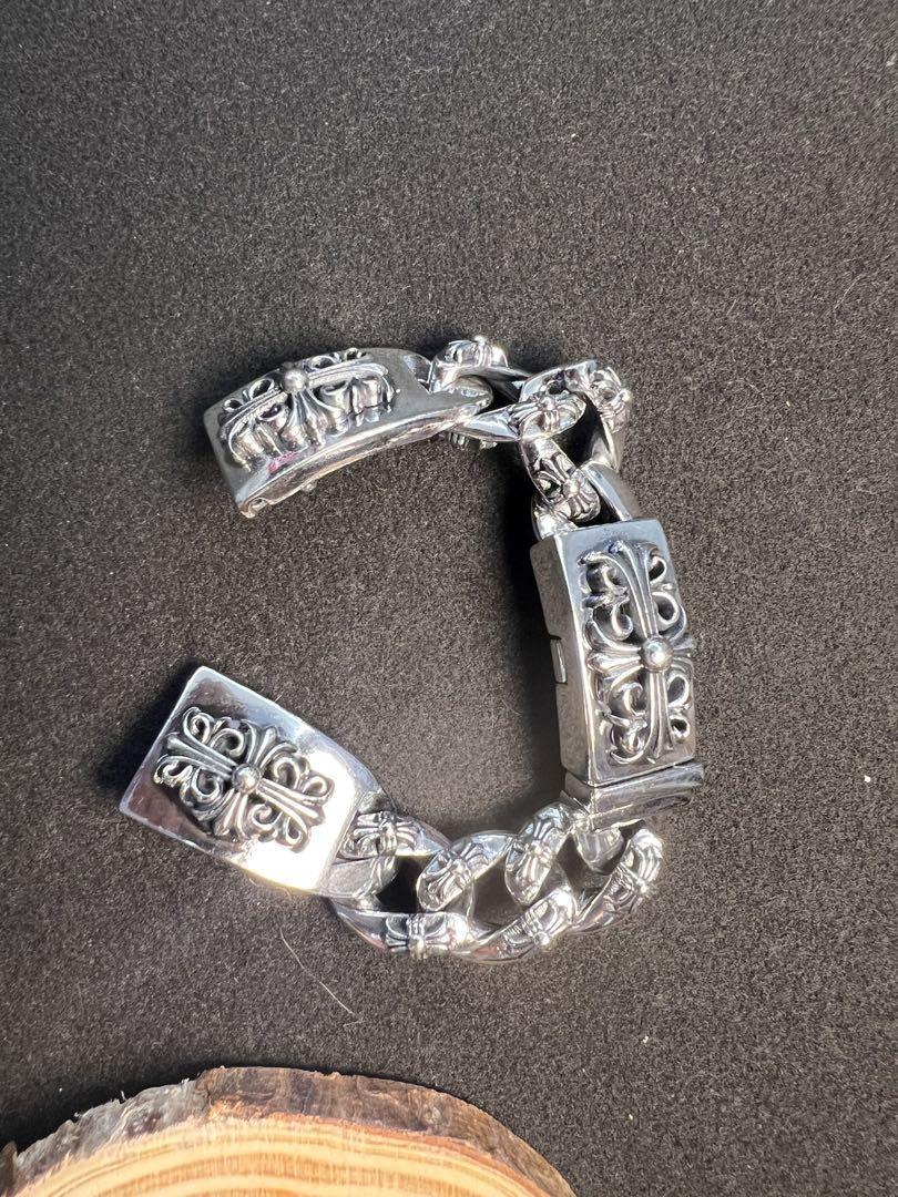 J1000　Watch　時計バンド　シルバー新型クロス十字Ⅱウォッチベルト　16cm　刻印有り_画像8