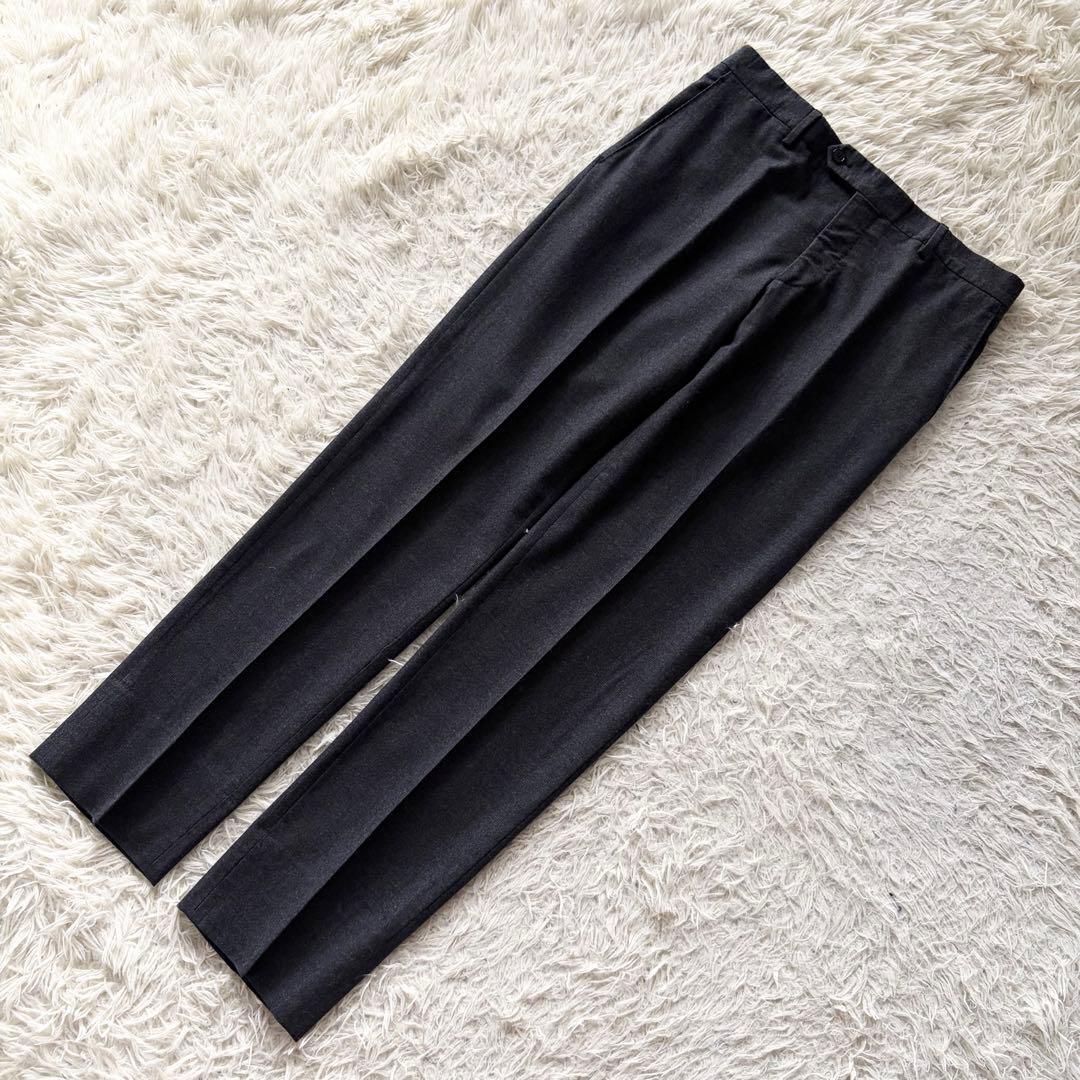 ＜美品＞ LARDINI ラルディーニ ダークグレー ウール スーツ セットアップ サイズ48 Lサイズ ビジネス 結婚式_画像7