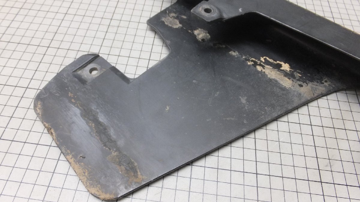 SI スーパーシェルパ KL250G チェーンカバー チェーンガード ガイド 樹脂 プラ 純正 検 SUPER SHERPA KAWASAKI 規制前_画像6