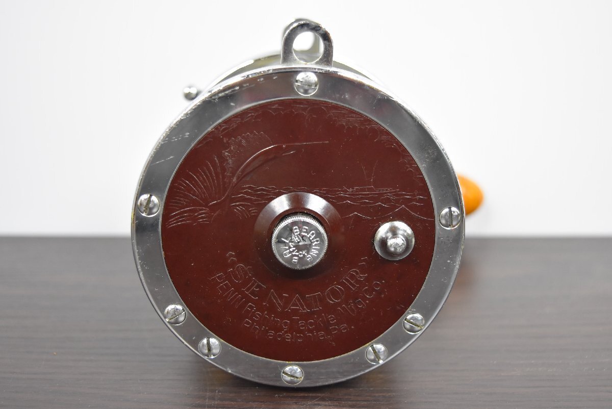 A-681 中古 ジャンク品 PENN ペン SENETOR セネター リール 釣具 手動 フィッシング オールド アウトドア トローリング 底物釣り_画像5