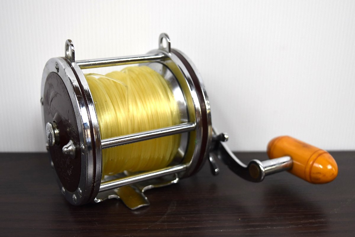 A-681 中古 ジャンク品 PENN ペン SENETOR セネター リール 釣具 手動 フィッシング オールド アウトドア トローリング 底物釣り_画像1