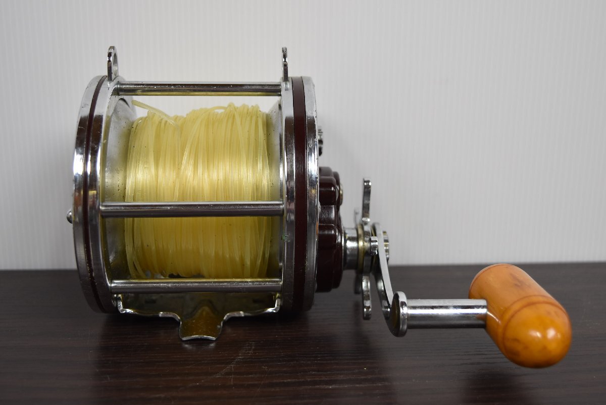 A-681 中古 ジャンク品 PENN ペン SENETOR セネター リール 釣具 手動 フィッシング オールド アウトドア トローリング 底物釣り_画像2