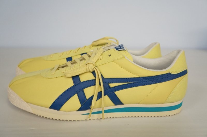 F-572 【ジャンク品 中古美品】 スニーカー オニツカタイガー 31cm TIGER CORSAIR ACID YELLOW_画像2