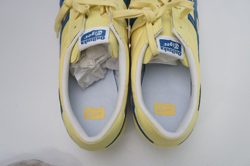 F-572 【ジャンク品 中古美品】 スニーカー オニツカタイガー 31cm TIGER CORSAIR ACID YELLOW_画像6