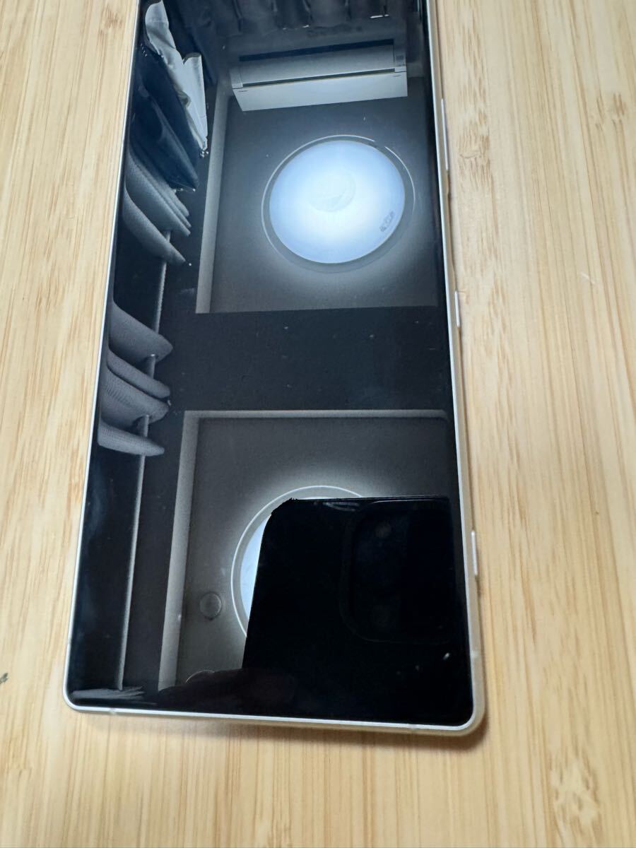 0922 MC-1 SIMロック解除済 AU SOV40 SONY Xperia 1 ホワイト_画像8