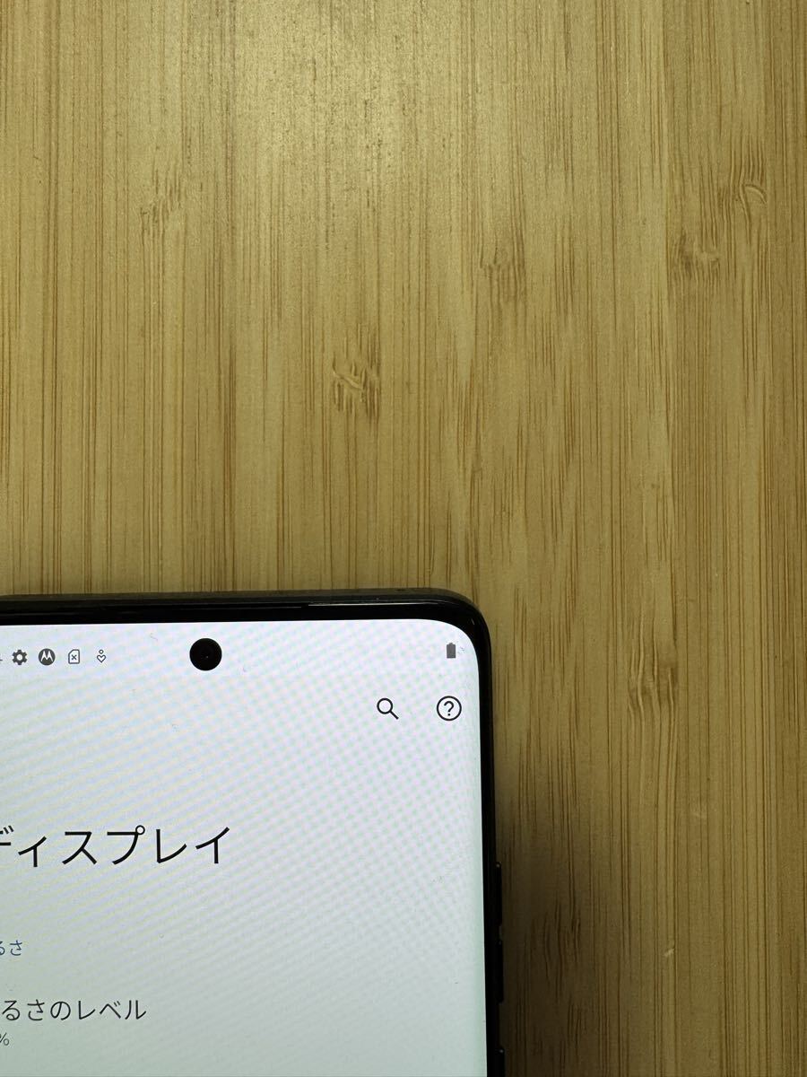 1115-2 IO-1 【MOTOROLA】motorola edge 40 256GB SIMフリー XT2303-3 スマートフォン イクリプスブラック_画像7