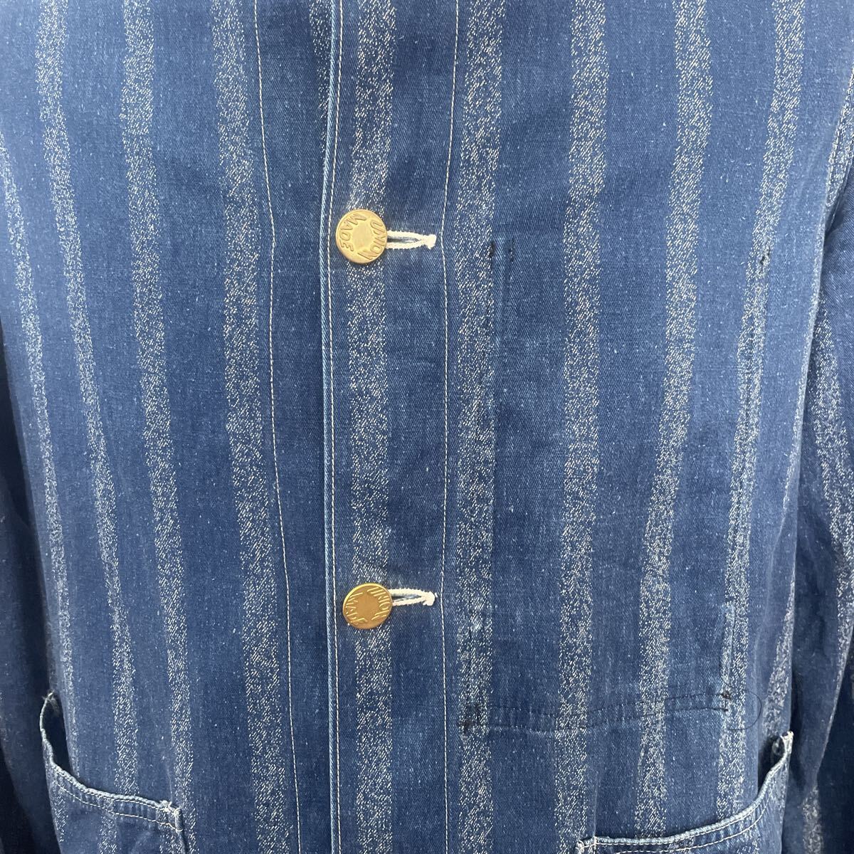 へラーズカフェ　ウエアハウス カバーオール ワークジャケット　サイズ38_画像5