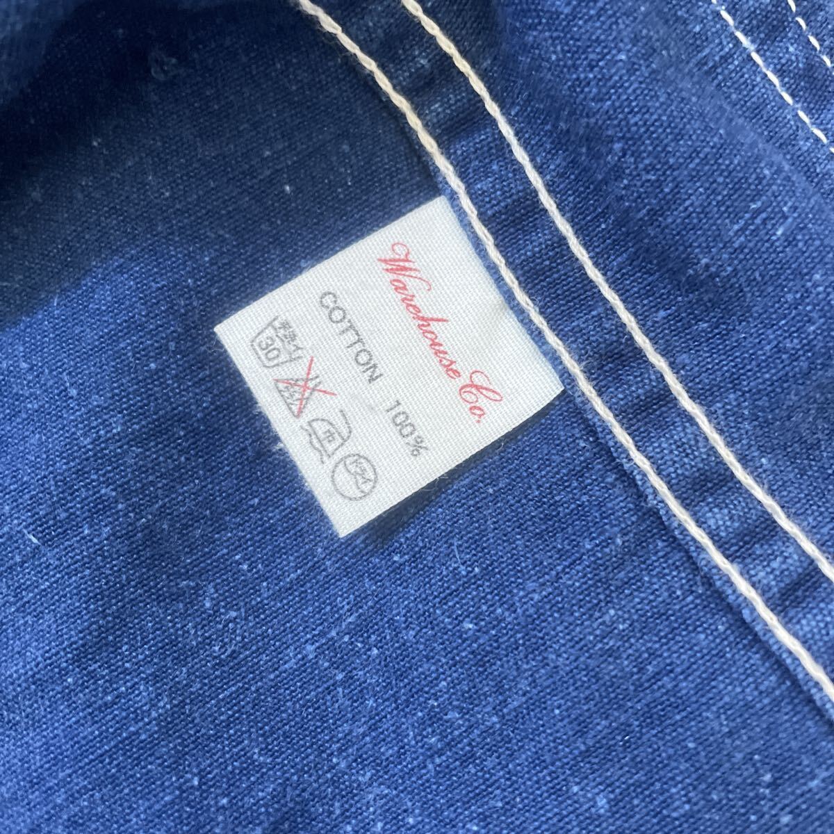 へラーズカフェ　ウエアハウス カバーオール ワークジャケット　サイズ38_画像7