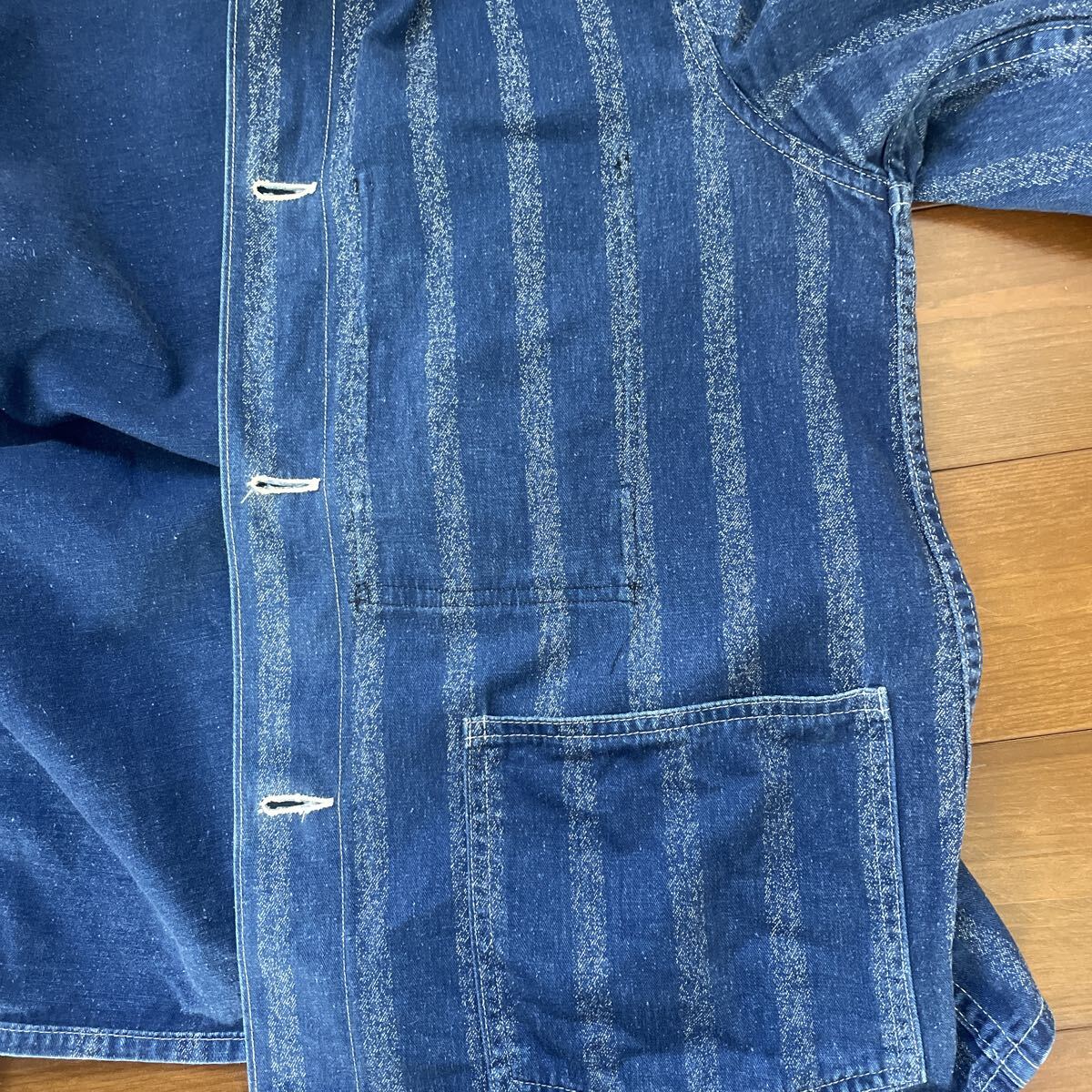 へラーズカフェ　ウエアハウス カバーオール ワークジャケット　サイズ38_画像9