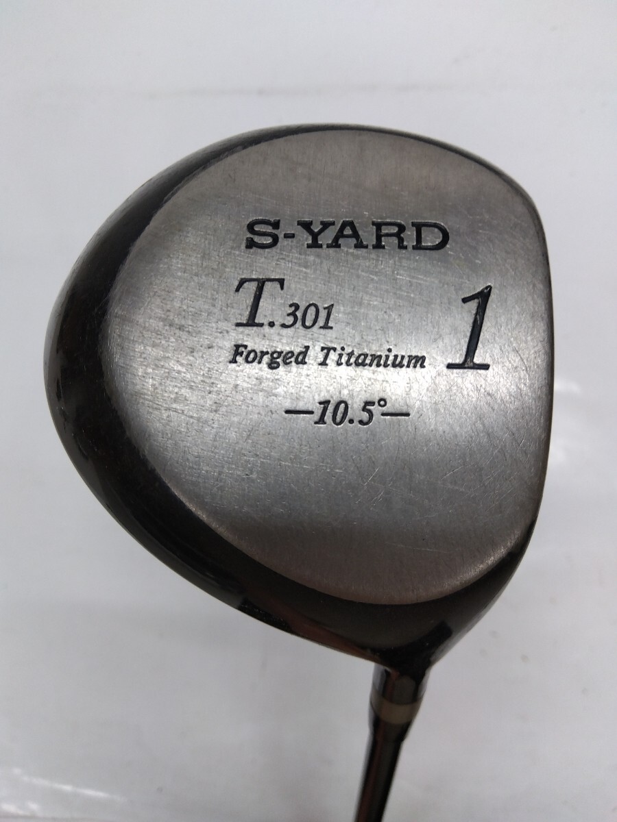 【2本セット!】S-YARD T.301 1W 10.5度 FW MD 21度 flex:R-1 メンズ右 オリジナルカーボンシャフト エスヤード_画像2