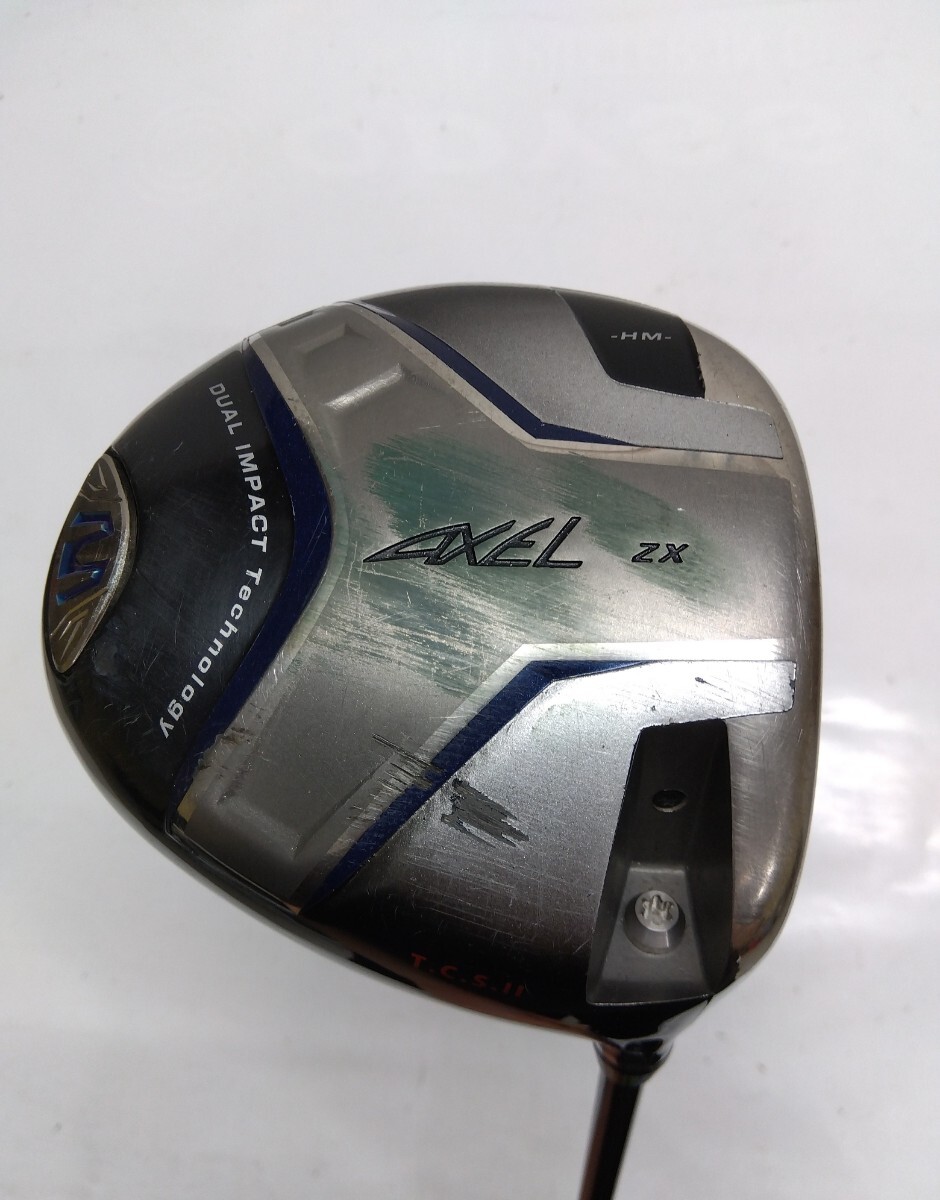TSURUYA AXEL ZX HM 1W 10.5度 flex:R メンズ右 オリジナルカーボンシャフト ドライバー ツルヤ Fujikura Speeder_画像1