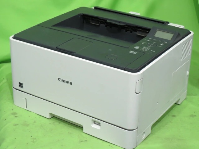 [A22941] ★送料無料 Canon LBP8720 ★使用少6398枚! ★動作良好 A3 モノクロレーザー プリンター CRG-533機種 CR-HIY キャノン ★品薄型番_画像1