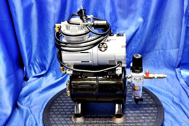 未使用品 AIRTEX エアテックス APC002D エアーコンプレッサー エアーテックス エアブラシ用コンプレッサ　61159Y_画像2