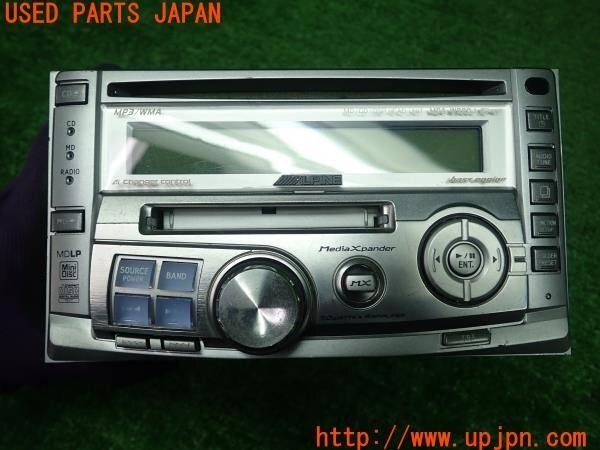 3UPJ=29830518]MR2 Gリミテッド(SW20 1型)前期 ALPINE アルパイン MDA-W900J CD/MDプレーヤー 中古_画像3