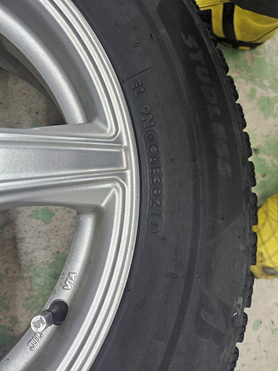 195/65R15 Bridgestone VRX2 остаток паз несколько большее количество легкосплавные колесные диски имеется Noah Voxy Step WGN Serena минивэн серии