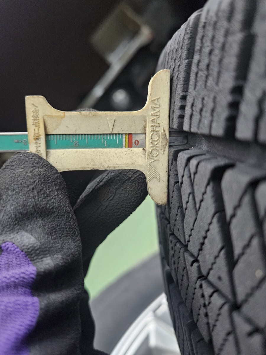 195/65R15 Bridgestone VRX2 остаток паз несколько большее количество легкосплавные колесные диски имеется Noah Voxy Step WGN Serena минивэн серии