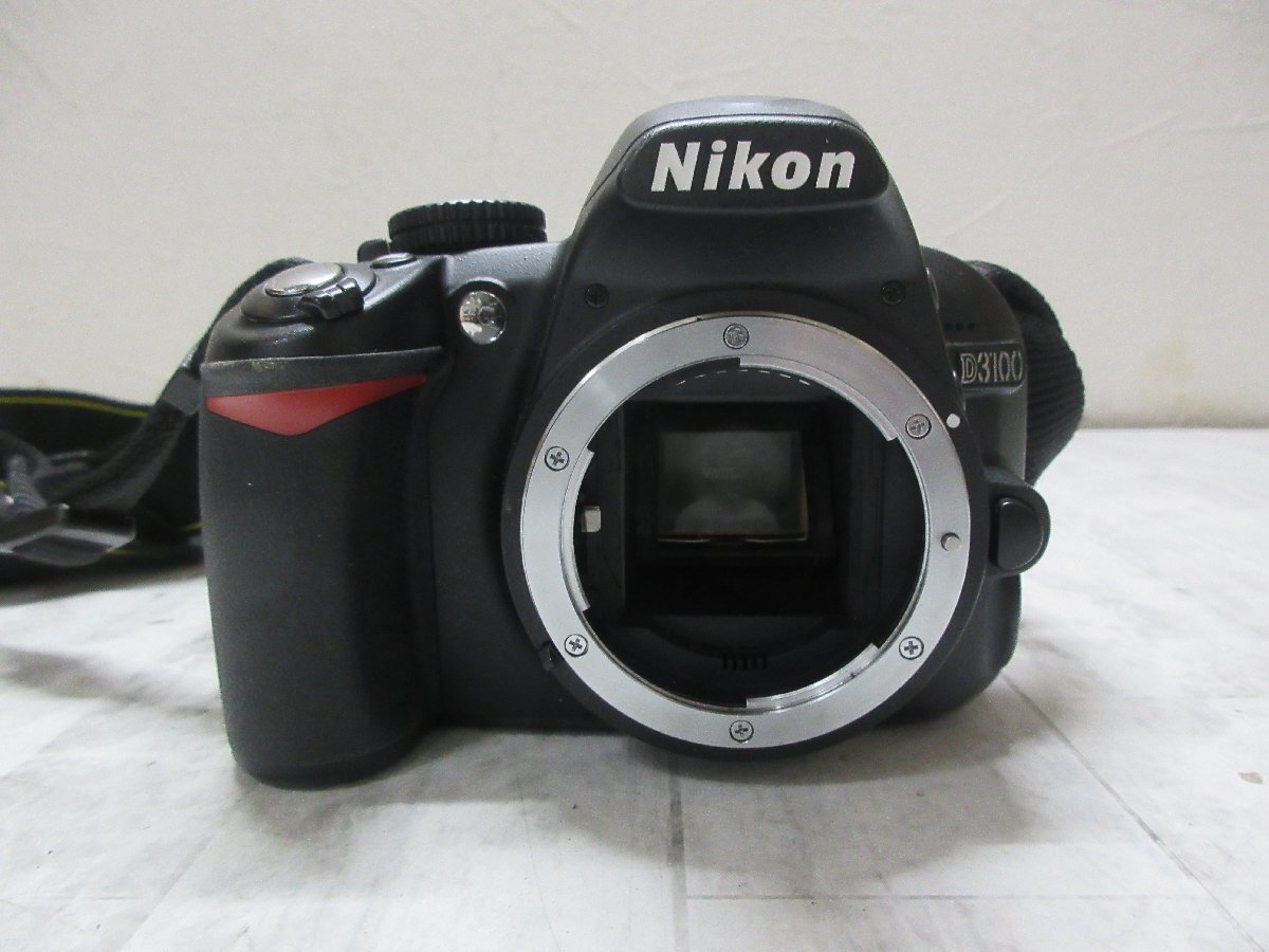237. Nikon ニコン D3100 18-55 VR Kit AF-S DX 18-55mm F3.5-5.6G VR レンズ デジタルカメラ デジカメ 【星見】_画像3