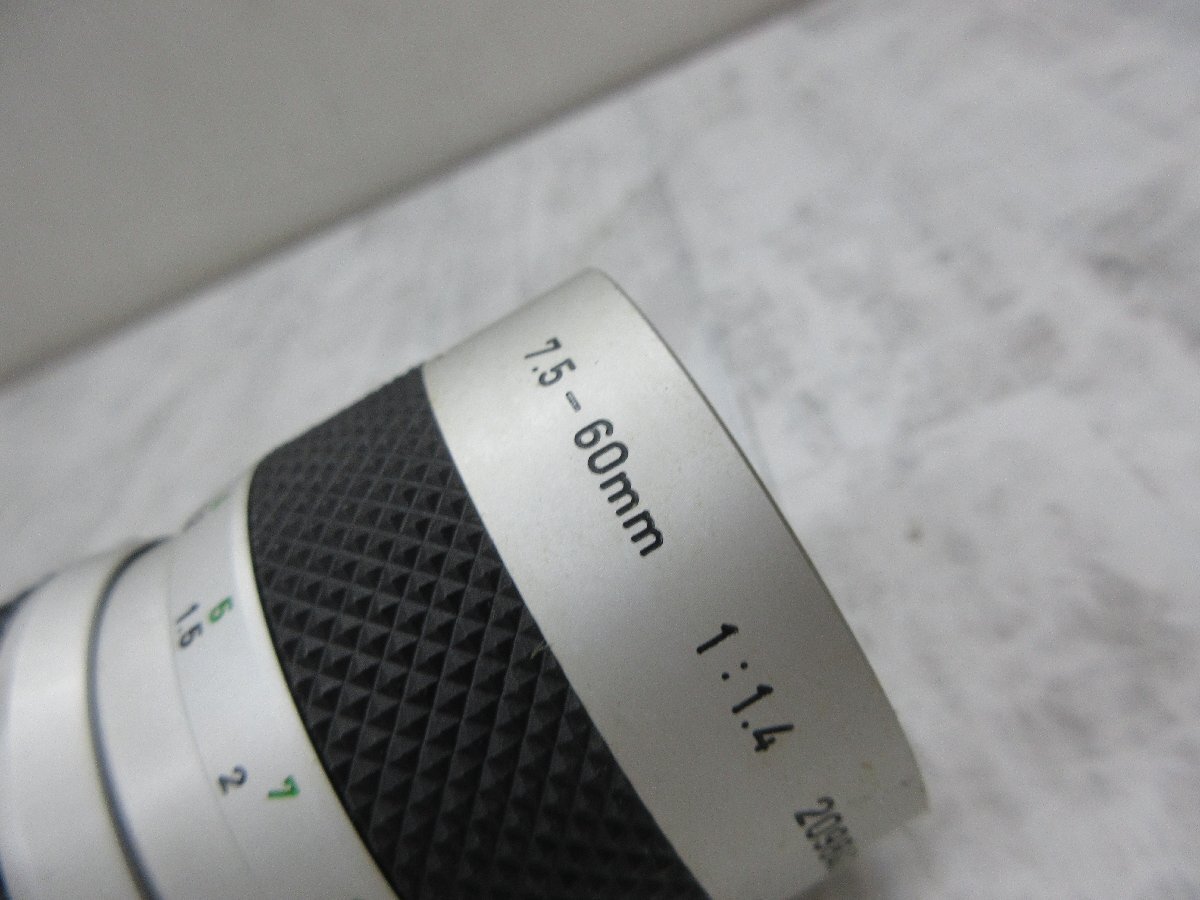 1円 キャノン Canon AUTO ZOOM 814 ZOOM LENS C-8 7.5-60mm 1:1.4 ビデオ カメラ レンズ 【星見】_画像8