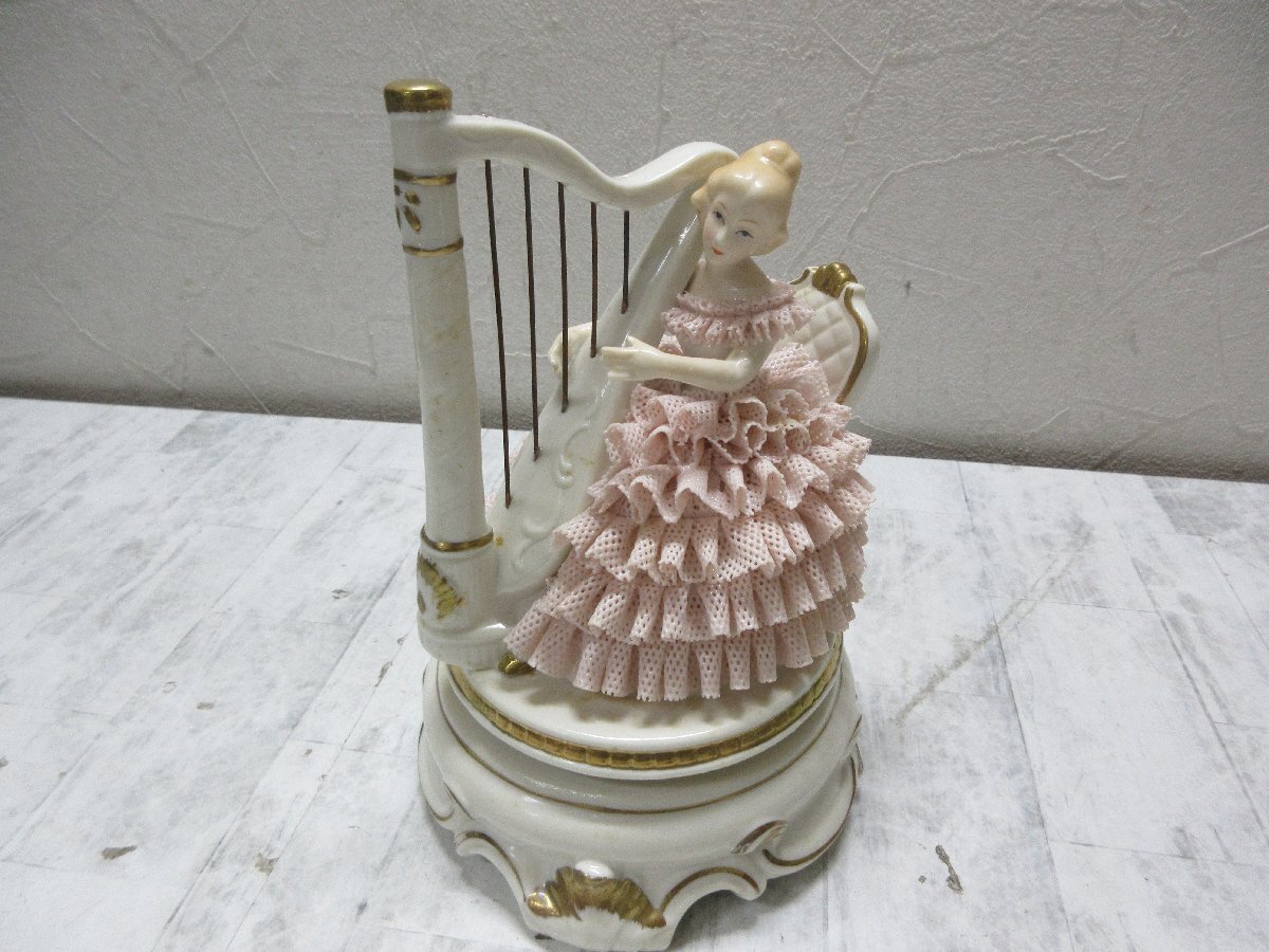 yo7 Demaindo man музыкальная шкатулка арфа .. девушка WL4-P керамика украшение [ звезда видеть ]