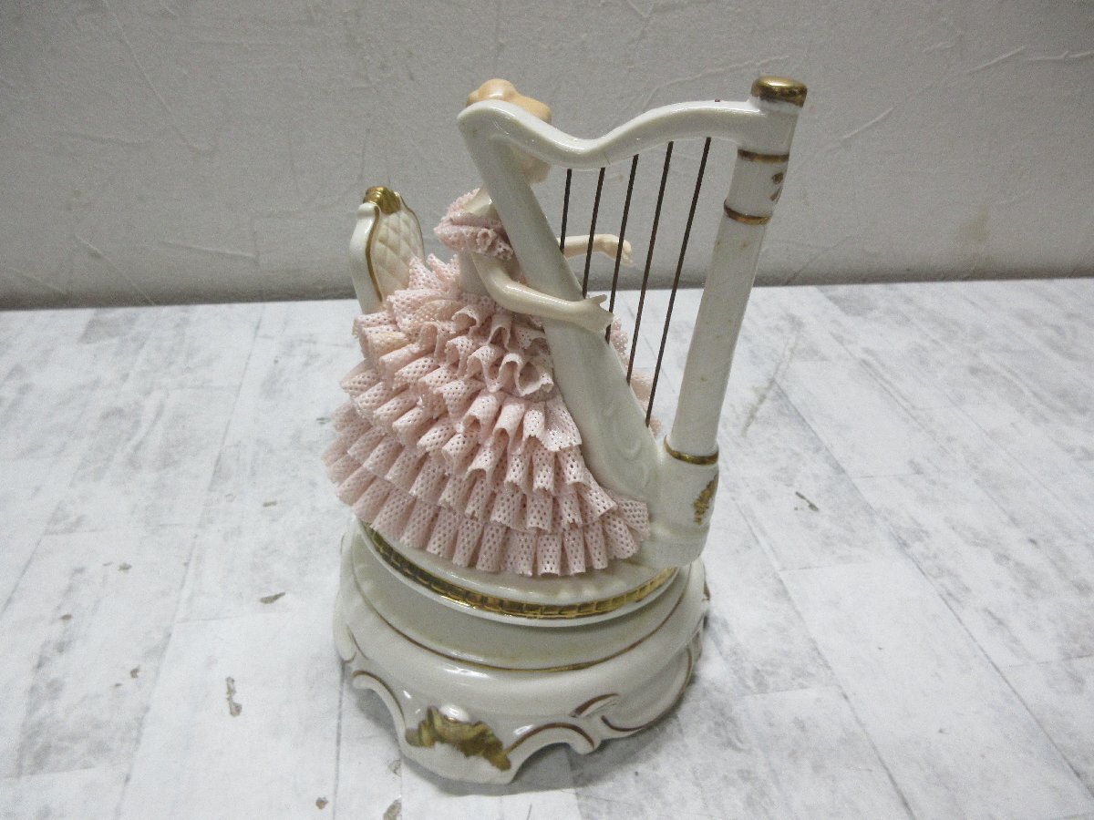 yo7 Demaindo man музыкальная шкатулка арфа .. девушка WL4-P керамика украшение [ звезда видеть ]