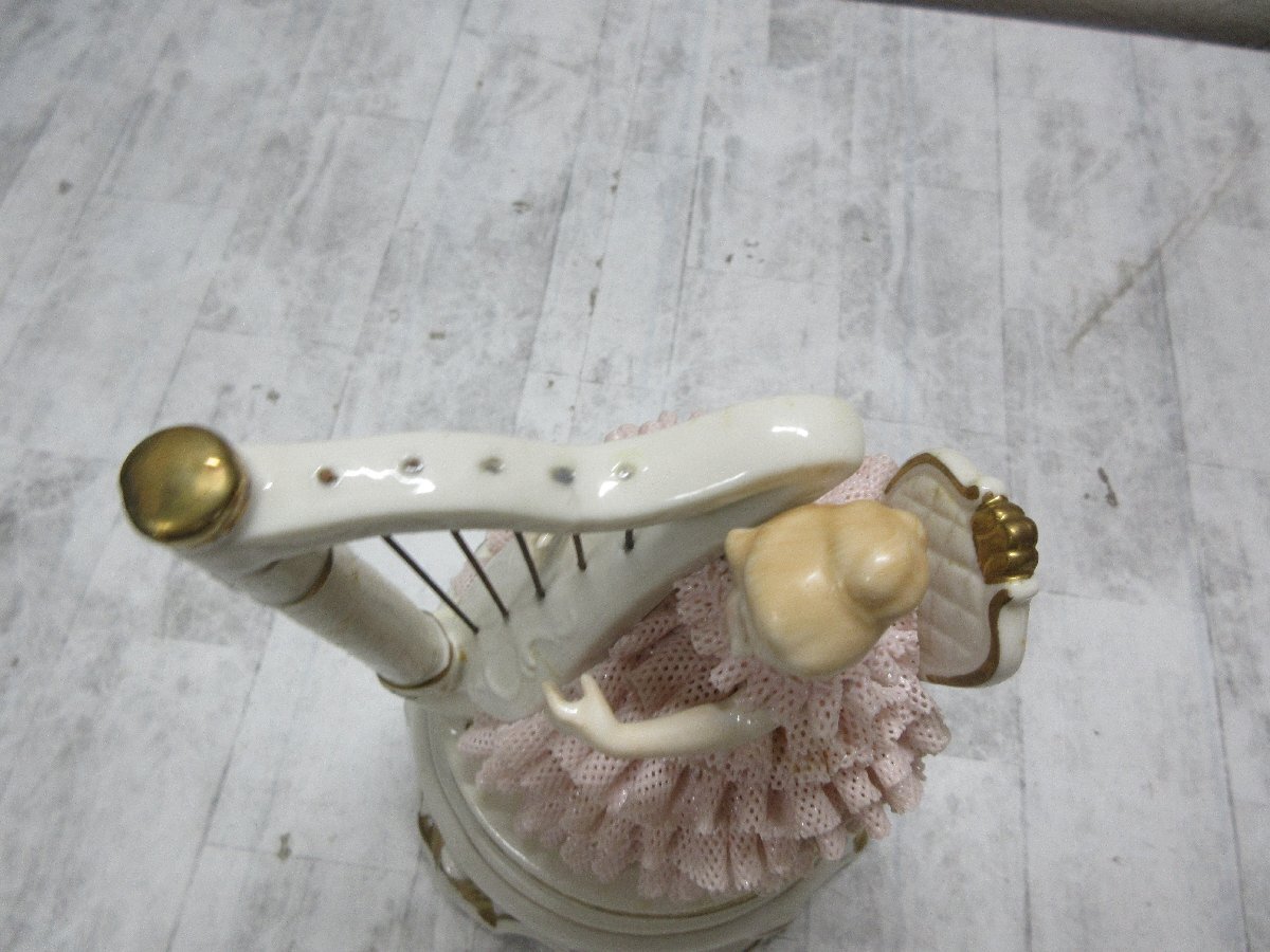 yo7 Demaindo man музыкальная шкатулка арфа .. девушка WL4-P керамика украшение [ звезда видеть ]