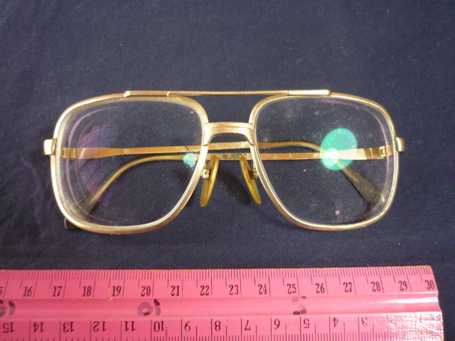  очки старый очки low ten stock RODENSTOCK 1/20 10K 16mm 40 год примерно передний. очки. 