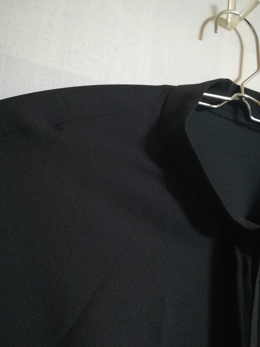 ADORE 24SS ファンシーツィードワンピース 異素材 黒 サイズ38_画像4