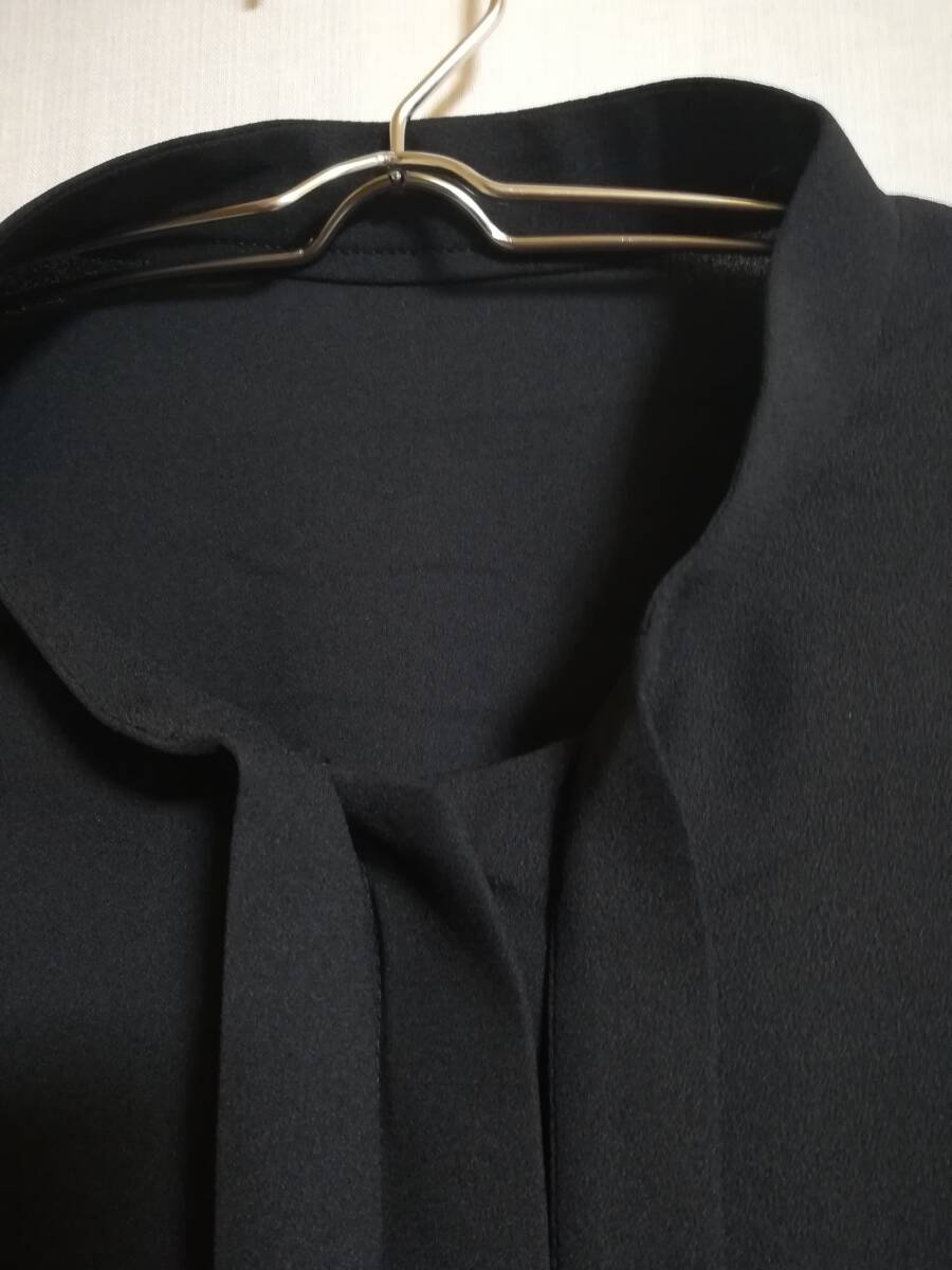 ADORE 24SS ファンシーツィードワンピース 異素材 黒 サイズ38_画像5