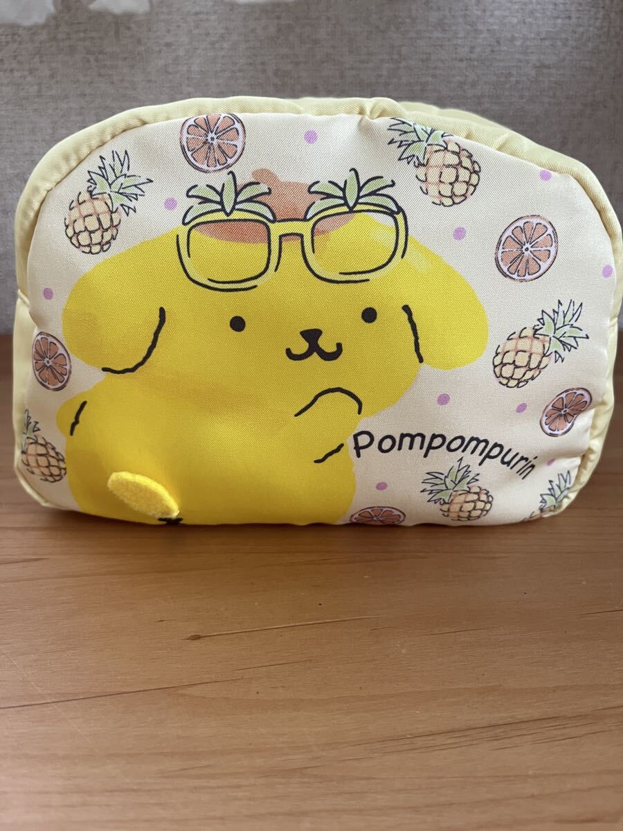 新品 ポムポムプリン ポーチ ぬいぐるみ入れ 2個_画像5