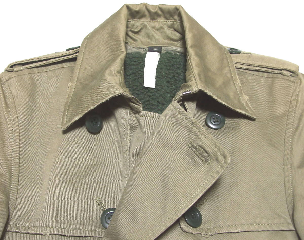 ■wjk DESTROY TRENCH COAT w/ボアライナー【S】ブランド最初期希少極美品トレンチ_画像6
