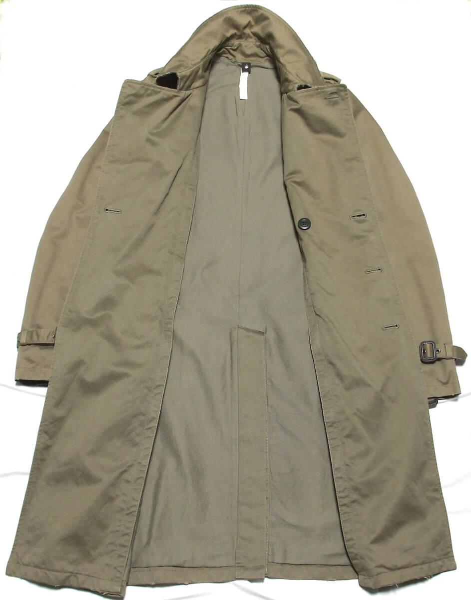 ■wjk DESTROY TRENCH COAT w/ボアライナー【S】ブランド最初期希少極美品トレンチ_画像4