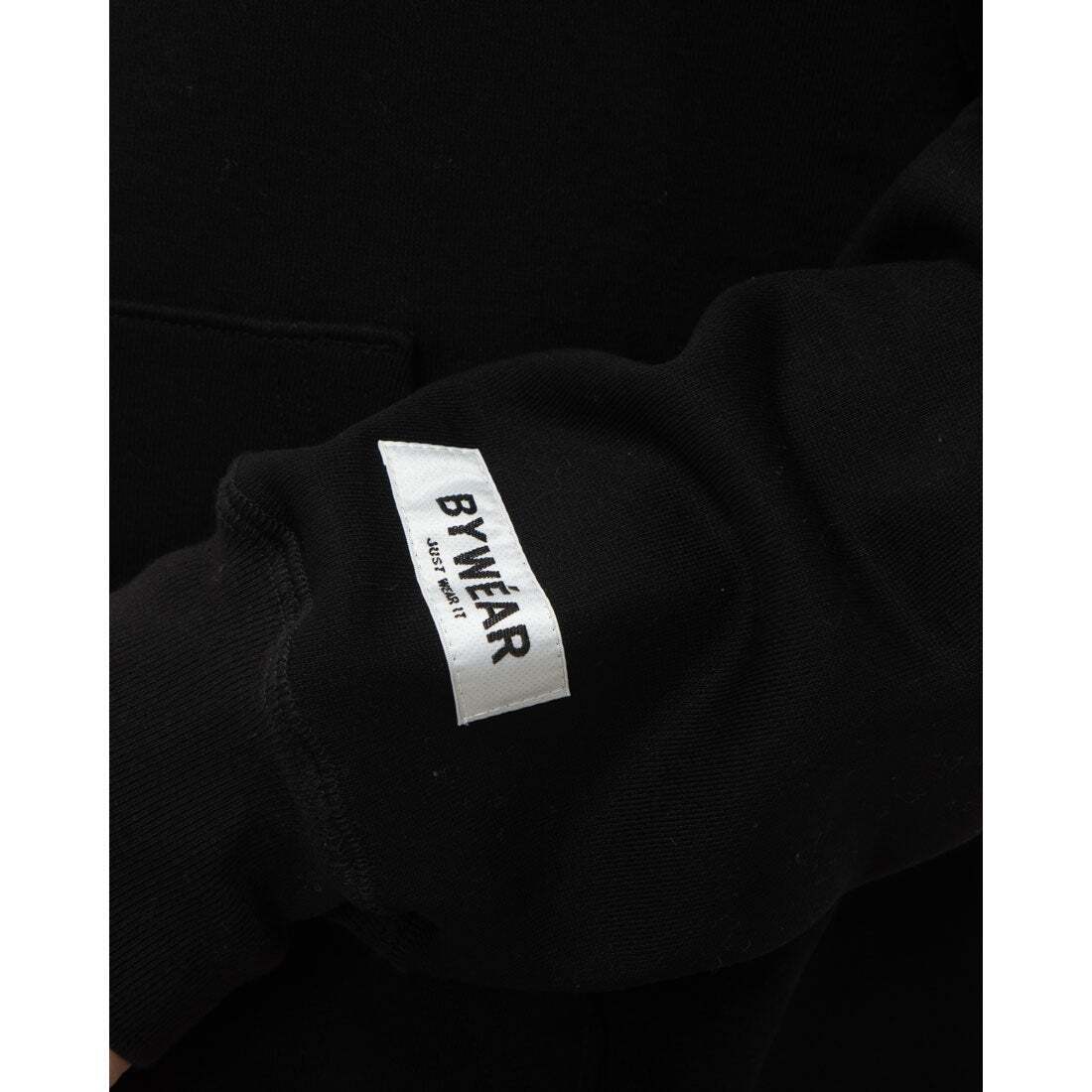 ☆匿名発送☆新品未使用 Lサイズ ブラック BYWEAR バイウェア Silicon Patch Grace Hoodie シリコン パッチ フーディー パーカー_画像5